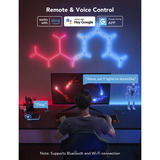 Govee Glide RGBIC Y-Lichter, LED-Leuchte 7 Stück