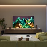 Hisense 50U6NQ, QLED-Fernseher 126 cm (50 Zoll), schwarz/dunkelgrau, UltraHD/4K, Triple Tuner, Mini LED