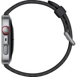 Huawei Watch Fit 4 Pro (Seiya-B29F), Smartwatch schwarz, schwarzes Fluorelastomer-Armband