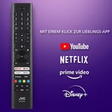 JVC LT-55VU7555, LED-Fernseher 139 cm (55 Zoll), schwarz/grau, UltraHD/4K, Tripple Tuner, TiVo
