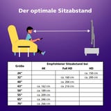 JVC LT-55VU7555, LED-Fernseher 139 cm (55 Zoll), schwarz/grau, UltraHD/4K, Tripple Tuner, TiVo