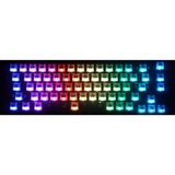 Keychron Q4 Barebone ISO, Gaming-Tastatur blau, Hot-Swap, Aluminiumrahmen, RGB