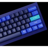 Keychron Q4 Barebone ISO, Gaming-Tastatur blau, Hot-Swap, Aluminiumrahmen, RGB
