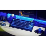 Keychron Q4 Barebone ISO, Gaming-Tastatur blau, Hot-Swap, Aluminiumrahmen, RGB
