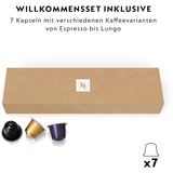 Krups Nespresso Inissia XN1005, Kapselmaschine rot