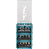 Makita Torsions-Steckschlüssel- & Bit-Satz Impact Premier E-25068, 28-teilig blau, 1/4", für Schlagschrauber