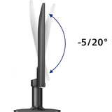 Philips 24E2N1110, LED-Monitor 60.5 cm (23.8 Zoll), schwarz, FullHD, IPS, Adaptive-Sync, HDMI, VGA, 120Hz Panel