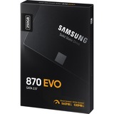 SAMSUNG 870 EVO 250 GB, SSD SATA 6 Gb/s, 2,5", intern