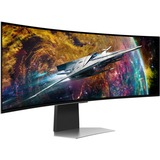 SAMSUNG Odyssey OLED G9 S49CG954SU, OLED-Monitor 124 cm (49 Zoll), silber, AMD Free-Sync Premium Pro, HDMI, DisplayPort, 240Hz Panel