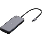 Verbatim Share My Screen 1080p USB-Wireless Adapter WDA-01, Dockingstation schwarz, HDMI, VGA, USB-C, SD, microSD