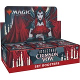 Wizards of the Coast Magic: The Gathering - Innistrad Crimson Vow Set-Booster Display englisch, Sammelkarten