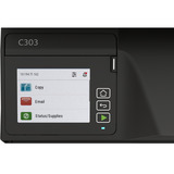 Xerox C303a, Multifunktionsdrucker weiß/anthrazit, Scan, Kopie, Fax, USB, LAN, WLAN, Duplex (Druck), Duplex (Scan)