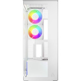 ARCTIC Xtender VG , Tower-Gehäuse weiß, Tempered Glass x 2 (klar)