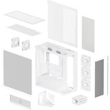 ARCTIC Xtender VG , Tower-Gehäuse weiß, Tempered Glass x 2 (klar)