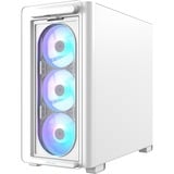 ASUS A23 PLUS TG ARGB , Tower-Gehäuse weiß, Tempered Glass
