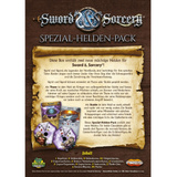 Asmodee Sword & Sorcery: Die Alten Chroniken – Sigrid/Sigurd Spezial-Helden-Pack, Brettspiel Erweiterung