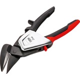 BESSEY ERDI Ideal-Schere D39ASS, Blechschere schwarz/rot, rechtsschneidend