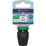 Bosch Professional PRO Impact Steckschlüsseleinsatz 22mm, 3/4" schwarz, Standard
