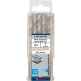Bosch Professional PRO Stainless Steel HSS-Co Spiralbohrer, Ø 7,0mm 10 Stück, Arbeitslänge 69mm