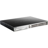 D-Link DGS-3130-30PS/E, Switch 370W PoE Budget