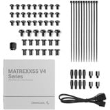 DeepCool MATREXX 55 Mesh V4 C , Tower-Gehäuse schwarz, Tempered Glass