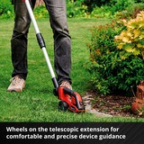 EINHELL Power X-Change Akku-Grasschere/ -Strauchschere GE-CG 18/100 Li T-Solo, 18Volt rot/schwarz, ohne Akku und Ladegerät, mit Teleskop-Stiel