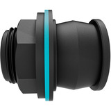 GARDENA Tankverbinder Push IN, G 1" und G 3/4" schwarz, für Wandstärken von 2-10mm