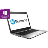 HP EliteBook 745 G4 Generalüberholt, Notebook Windows 10 Pro 64-Bit