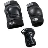 HUDORA Biomechanisches Protektoren Set Pro schwarz, Größe M