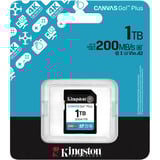 Kingston Canvas Go! Plus 1TB SDXC, Speicherkarte schwarz, UHS-I U3, Class 10, V30