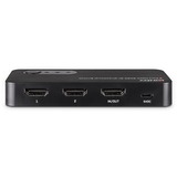Lindy 2-Port HDMI Switch 2.1 8K60 HDR schwarz, bidirektional