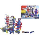 Majorette Super Chase Center, Spielgebäude mit 5 Fahrzeugen