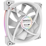 Montech AX120 PWM 120x120x25, Gehäuselüfter weiß, 120 mm