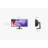 Samsung S40H850TAU, LED-Monitor 101.6 cm (40 Zoll), schwarz, WUHD, VA, Curved, HDMI, Thunderbolt 5, DP, USB-C, 144Hz Panel