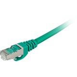 Sharkoon Patchkabel SFTP, RJ-45, mit Cat.7a Rohkabel grün, 3 Meter