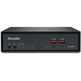 Shuttle XPC slim DN11H9, Barebone schwarz, ohne Betriebssystem