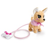 Simba ChiChi LOVE Loomy - Chihuahua ChiChi, Kuscheltier beige/rosa, 20 cm