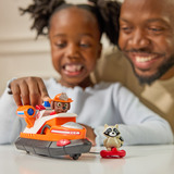 Spin Master Paw Patrol Fire Rescue - Zumas Rettungsboot, Spielfahrzeug mit Zuma Hundefigur und Waschbärenfigur