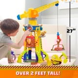 Spin Master Rubble & Crew - Baupfoten Hof Kran-Spielset, Spielfahrzeug 