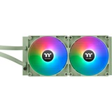 Thermaltake TH280 V2 ARGB Sync All-In-One Liquid Cooler Matcha Green, Wasserkühlung olivgrün