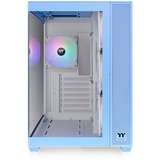 Thermaltake View 380 TG ARGB , Tower-Gehäuse hellblau, Tempered Glass x 2