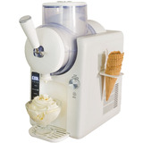 Unold 2-in1 Slushi und Softeismaschine Sofia  creme, für 1.500ml Slush oder Softeis, 150 Watt Kompressor