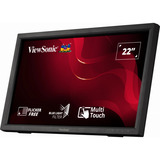 ViewSonic TD2223 Touchscreen, LED-Monitor 54.6 cm (21.5 Zoll), schwarz (matt), FullHD, TN, HDMI, DVI, VGA, USB-Hub