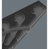Wera 9732 Schaumstoffeinlage 6004 Joker Set 1, 5‑teilig, Werkzeug-Set schwarz/grau, selbstjustierender Maulschlüssel-Satz, in Schaumstoffeinlage für Werkstattwagen