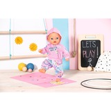 ZAPF Creation BABY born® Kindergarten Sport Outfit 36cm, Puppenzubehör Hoody und Hose, inklusive Gymnastikmatte
