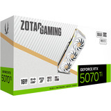 ZOTAC GeForce RTX 5070 Ti SOLID CORE OC White Edition, Grafikkarte DLSS 4, 3x DisplayPort, 1x HDMI 2.1