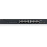 Zyxel GS1900-24 V2, Switch schwarz, lüfterlos