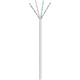 goobay Netzwerkkabel Cat.6, U/UTP grau, 100 Meter