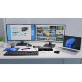 i-tec Universal Dual 4K Display Docking Station Power Delivery 85W, Dockingstation schwarz, Anschluss per USB-C