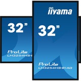 iiyama ProLite LH3254HS-B1AG, Public Display schwarz, FullHD, WLAN, IPS, HDMI